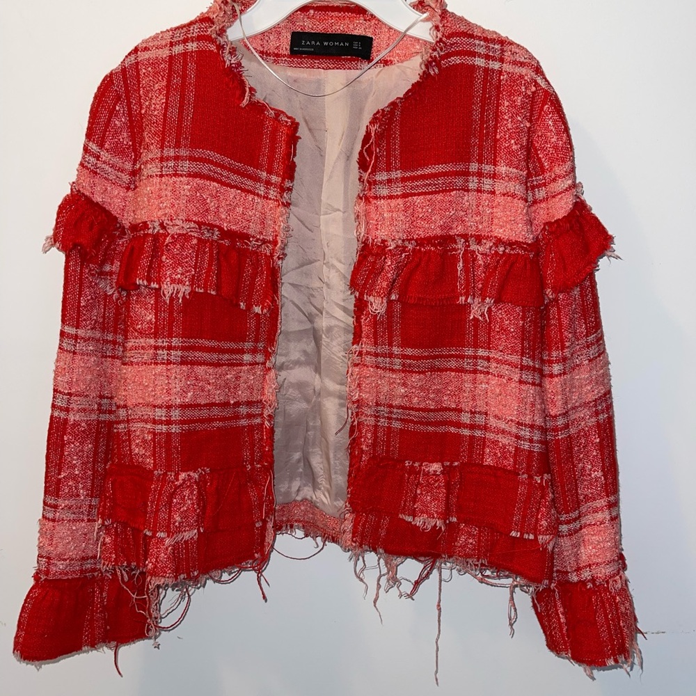 Zara Woman Blazer with fringe